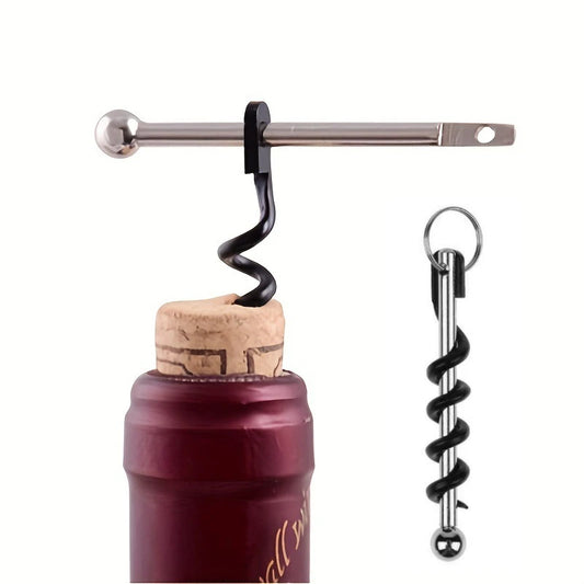 Tire-Bouchon Vin Pratique avec Porte-Clés