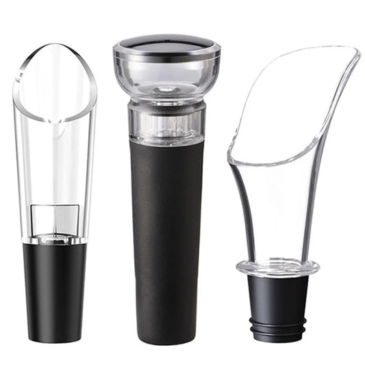 Verseur de vin, carafe, aérateur de vin rouge, bec verseur, aérateur de versage de vin, bouchon de vin, accessoires d'outils de Bar portables