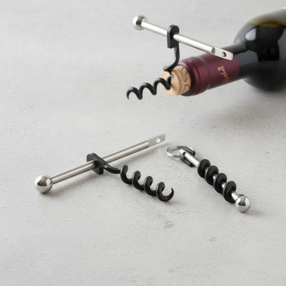 Tire-Bouchon Vin Pratique avec Porte-Clés