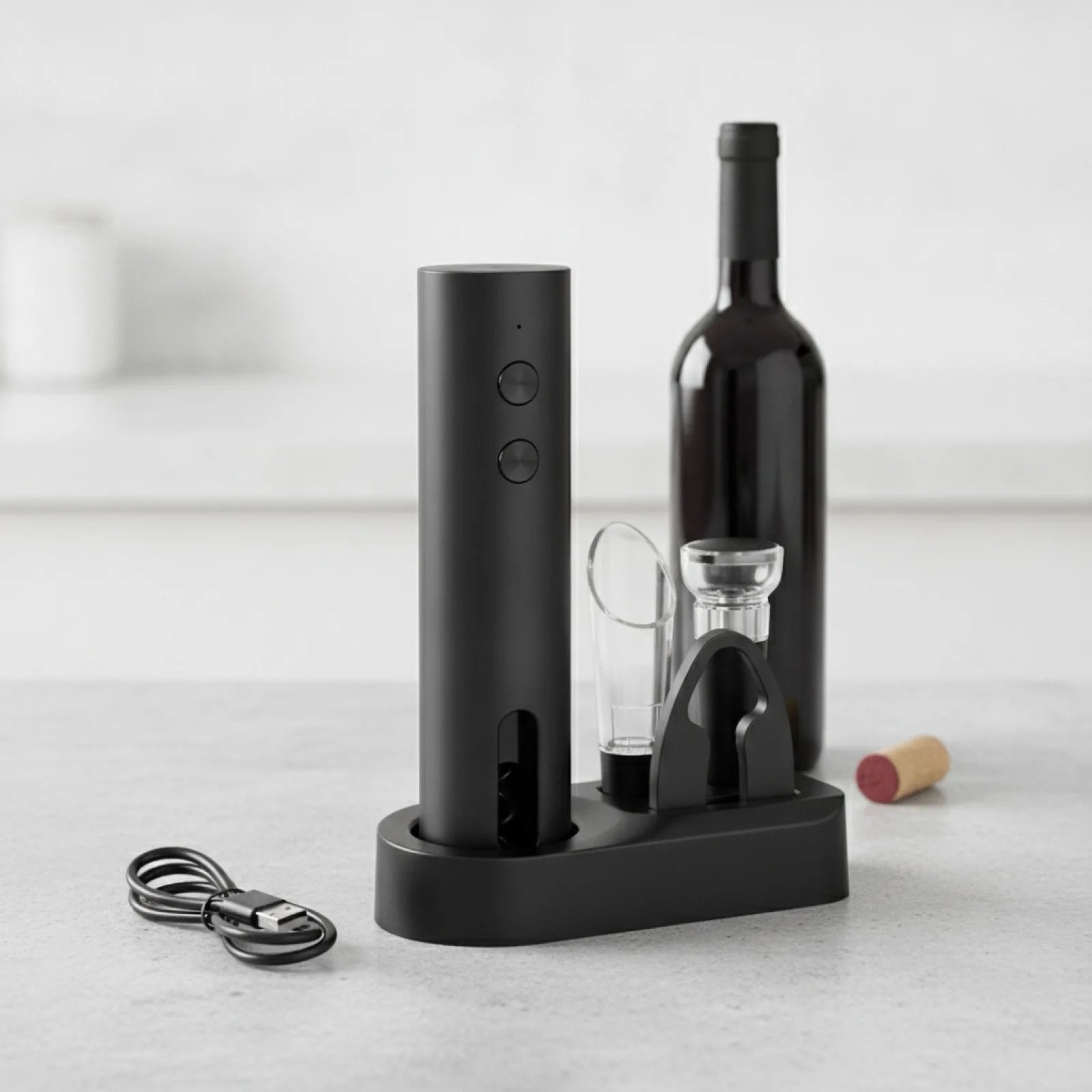 Ouvre-bouteille Électrique Automatique : L'Essentiel du Vin
