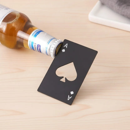 Ouvre-Bouteille Carte de Crédit en Acier Inoxydable