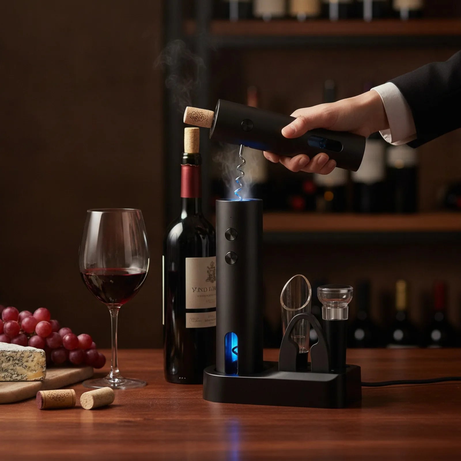 Ouvre-bouteille Électrique Automatique : L'Essentiel du Vin