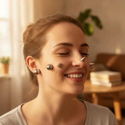 Faux piercing visage sans trou