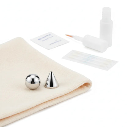 Faux piercing visage sans trou