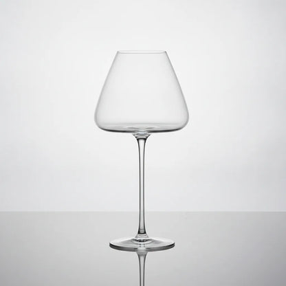 Grands Verres à Vin Rouge en Cristal