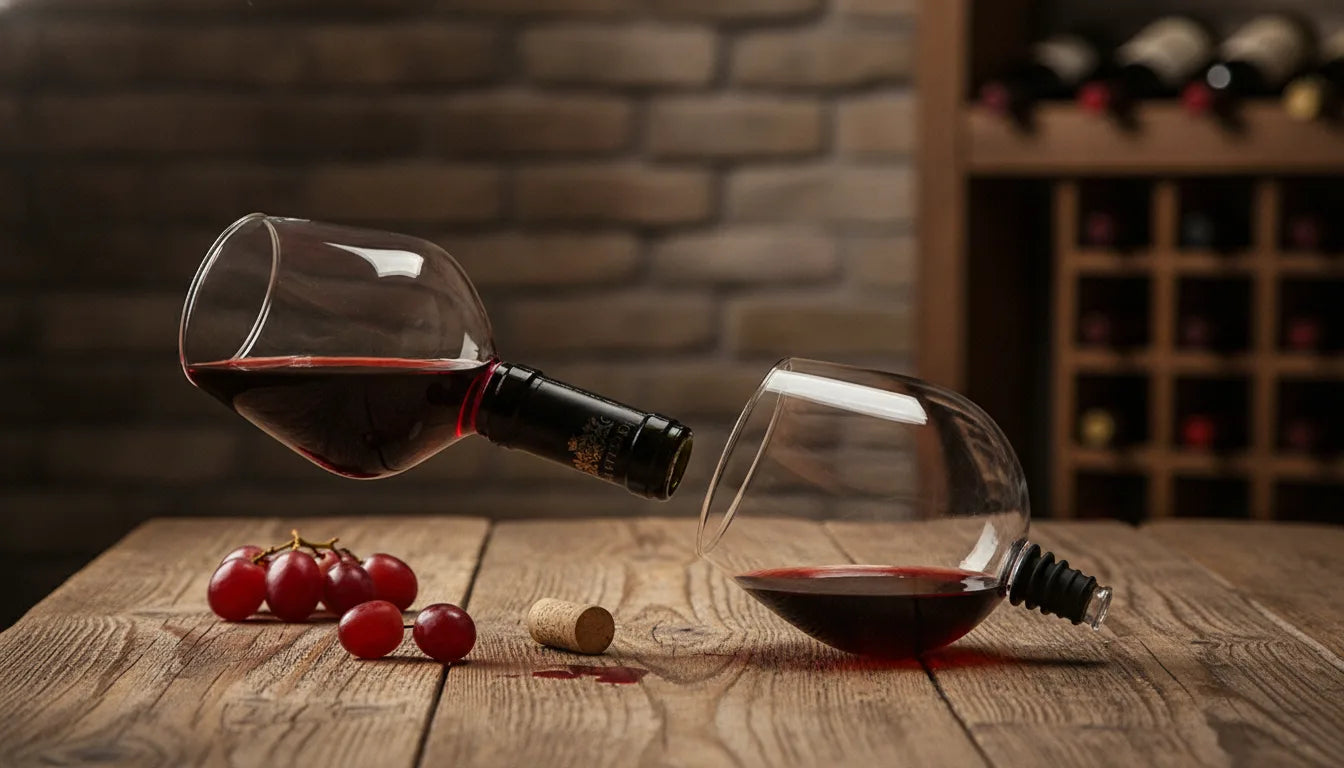 Carafe à Vin Cristal avec Bouchon Liège